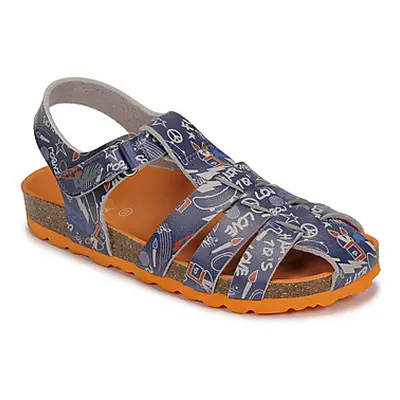 Kickers SUMMERTAN boys's Children's Sandals in Blue