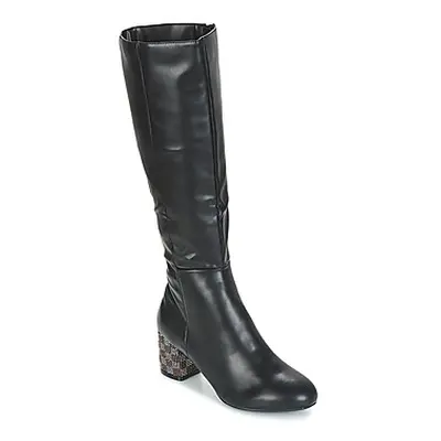 Moony Mood JISMIA women's High Boots in Black