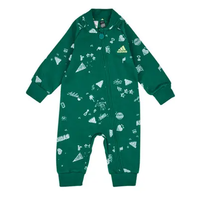 Adidas BLUV Q3 ONESI girls's Children's Jumpsuit in Green