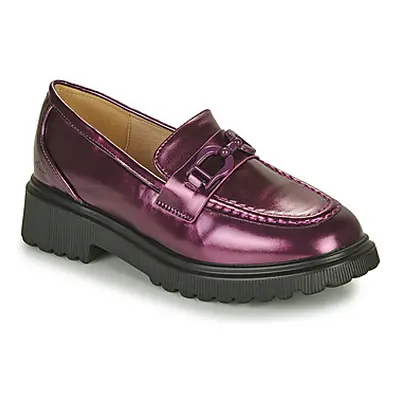 Moony Mood NEW10 women's Loafers / Casual Shoes in Purple