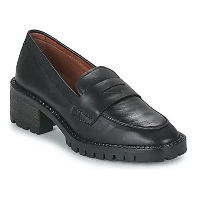 Gioseppo WOLSEY women's Loafers / Casual Shoes in Black