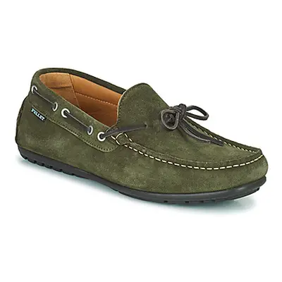 Pellet Nere men's Loafers / Casual Shoes in Green