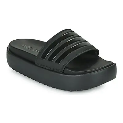 Adidas ADILETTE PLATFORM women's Sliders in Black