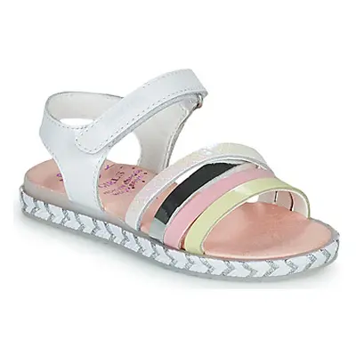 Pablosky TOMATE girls's Children's Sandals in White