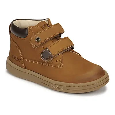 Kickers TACKEASY boys's Children's Mid Boots in Brown