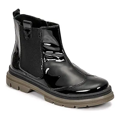 Citrouille et Compagnie PATATA girls's Children's Mid Boots in Black