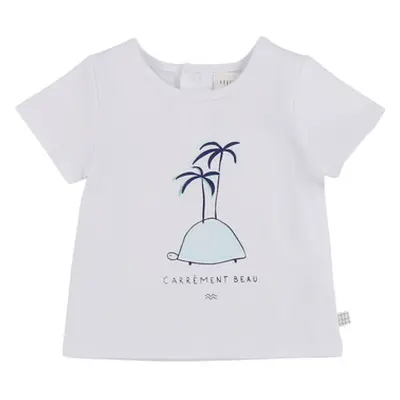 Carrément Beau MARTINEZ boys's Children's T shirt in White