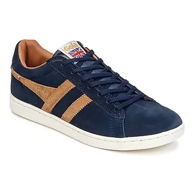 Gola EQUIPE SUEDE men's Shoes (Trainers) in Blue