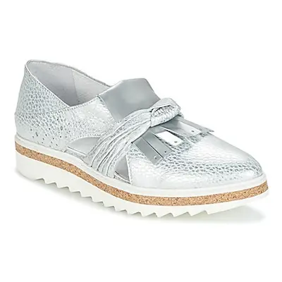 Regard RASTAFA women's Loafers / Casual Shoes in Silver