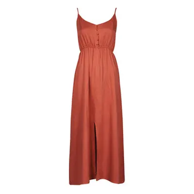 Betty London ONNANA women's Long Dress in Brown