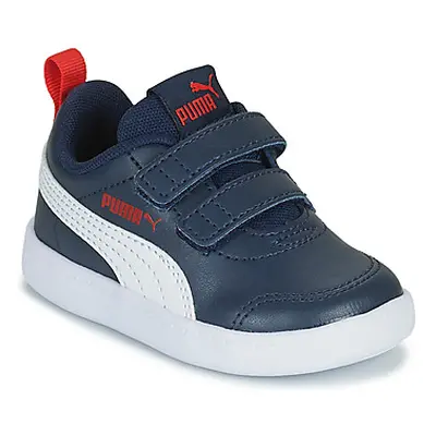 Puma COURTFLEX INF girls's Children's Shoes (Trainers) in Marine