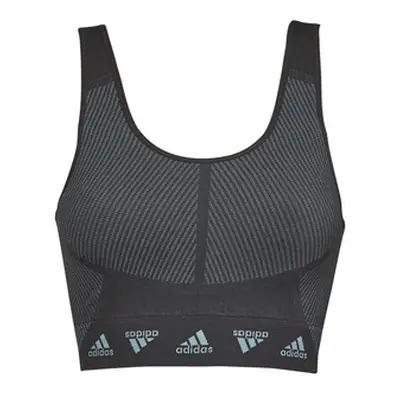 Adidas STUDIO AEROKNIT BRA - LIGHT SUPPORT women's in Grey