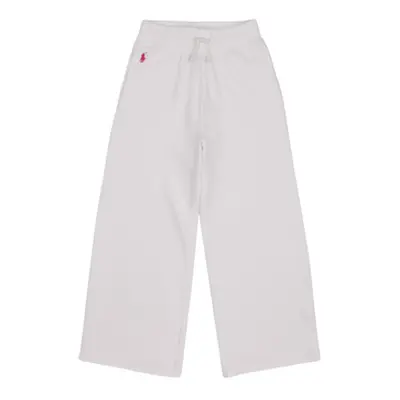 Polo Ralph Lauren SMLLPPPOPNT-PANTS-ATHLETIC girls's Children's Sportswear in White