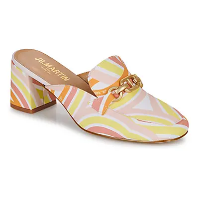 JB Martin VALENCIA women's Mules / Casual Shoes in Multicolour