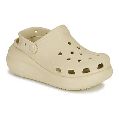 Crocs Classic Crush Clog women's Clogs (Shoes) in Beige