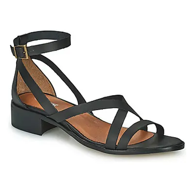 So Size ROSSI women's Sandals in Black