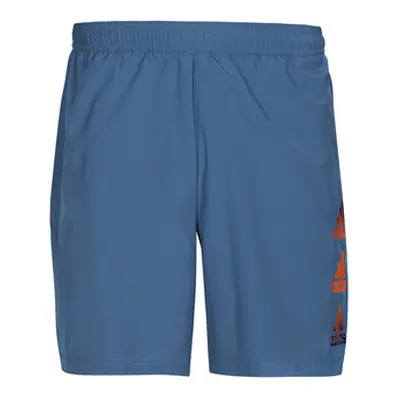 Adidas D2M LOGO SHORT men's Shorts in Blue