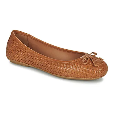 Geox D PALMARIA women's Shoes (Pumps / Ballerinas) in Brown