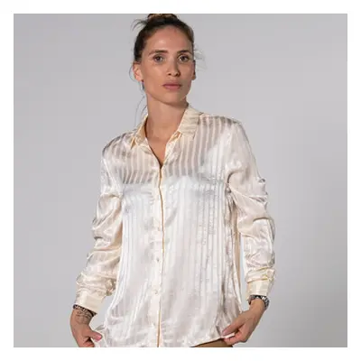 THEAD. CHRISTY TOP women's Blouse in Beige