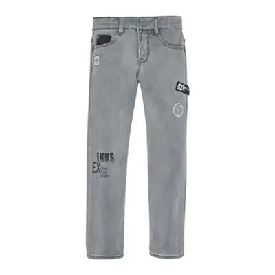 Ikks XR29123 boys's Children's Skinny Jeans in Grey