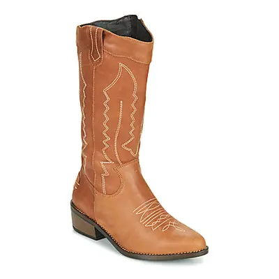 Musse & Cloud TEDINA women's High Boots in Brown