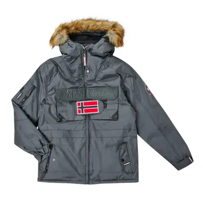 Geographical Norway BENCH boys's Children's Parka in Grey