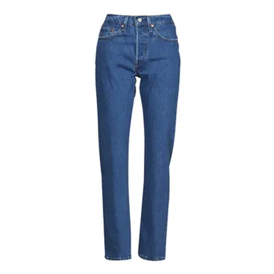 Levis 501 CROP women's in Blue