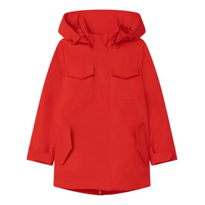 Aigle ABEILLE boys's Children's Parka in Red