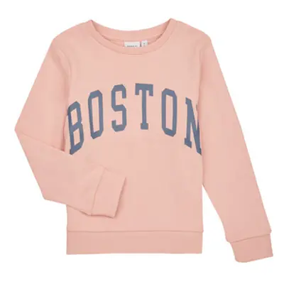 Name it NKFTERA LS SWEAT girls's Children's Sweatshirt in Pink