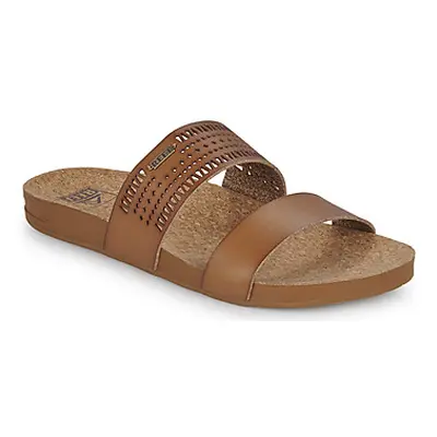 Reef CUSHION VISTA PERF women's Mules / Casual Shoes in Brown