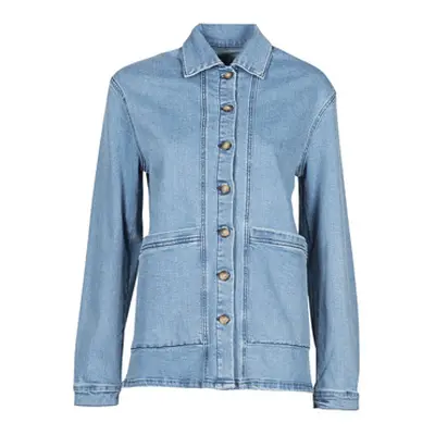 Betty London OVEST women's Denim jacket in Blue