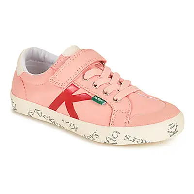 Kickers GODY girls's Children's Shoes (Trainers) in Pink