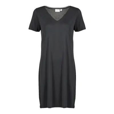 Vila VIMODALA women's Dress in Black