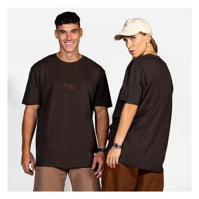 THEAD. LONDON T-SHIRT men's T shirt in Brown