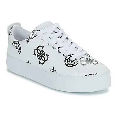 Guess GIANELE 4 women's Shoes (Trainers) in White