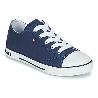 Tommy Hilfiger KILLE girls's Children's Shoes (Trainers) in Blue