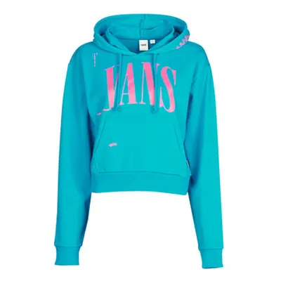 Vans WM KAYE CROP HOODIE women's Sweatshirt in Blue