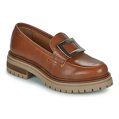 Fericelli NASMINA women's Loafers / Casual Shoes in Brown