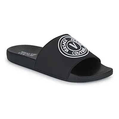 Versace Jeans Couture 74YA3SQ3-ZS192 men's Sliders in Black