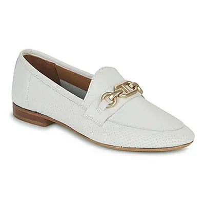 JB Martin FRANCHE BIJOU women's Loafers / Casual Shoes in White