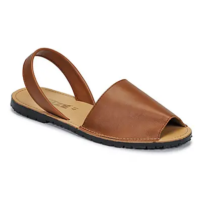 So Size LOJA women's Sandals in Brown