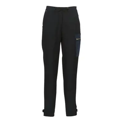 G-Star Raw FELDSPAR HIGH STRAIGHT CARGO women's Trousers in Blue