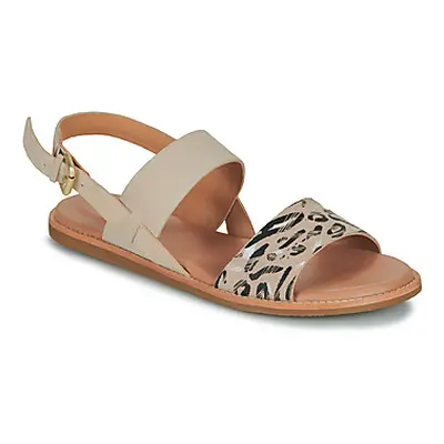 Clarks KARSEA STRAP women's Sandals in Beige