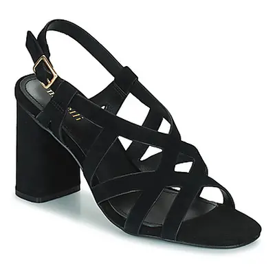 Maison Minelli LYDIE women's Sandals in Black