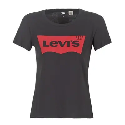 Levis THE PERFECT TEE women's T shirt in Black