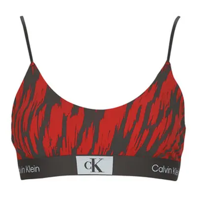 Calvin Klein Jeans UNLINED BRALETTE women's Sports bras in Multicolour