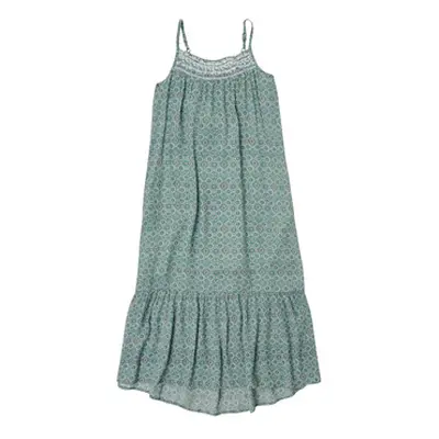 Ikks FARDIELEO girls's Children's Long Dress in Blue