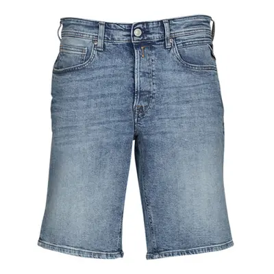 Replay GROVER SHORT men's Shorts in Blue