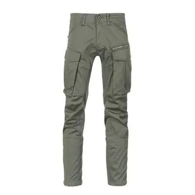 G-Star Raw ROVIC ZIP 3D STRAIGHT TAPERED men's Trousers in Green