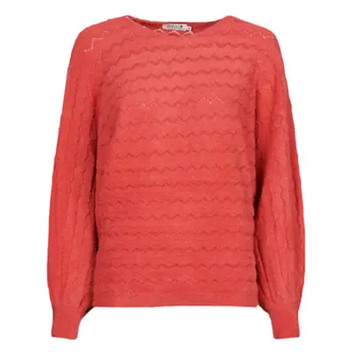 Molly Bracken T1302H21 women's Sweater in Red